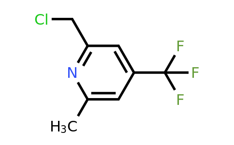 CAS 1393531-62-8 | 2-(Chloromethyl)-6-methyl-4-(trifluoromethyl)pyridine