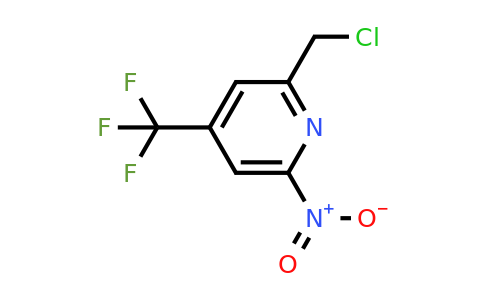 CAS 1393531-63-9 | 2-(Chloromethyl)-6-nitro-4-(trifluoromethyl)pyridine