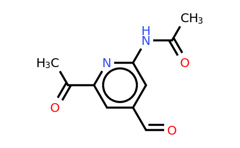 CAS 1393531-66-2 | N-(6-acetyl-4-formylpyridin-2-YL)acetamide