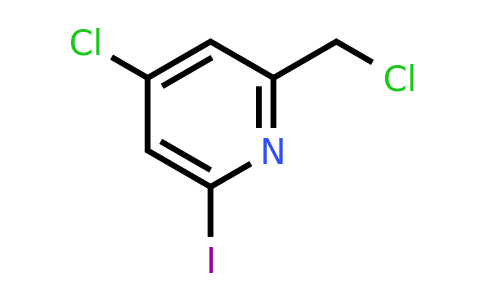 CAS 1393531-68-4 | 4-Chloro-2-(chloromethyl)-6-iodopyridine