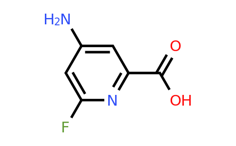 CAS 1393531-69-5 | 4-Amino-6-fluoropyridine-2-carboxylic acid