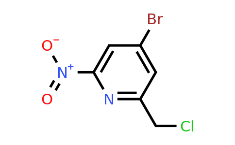 CAS 1393531-70-8 | 4-Bromo-2-(chloromethyl)-6-nitropyridine