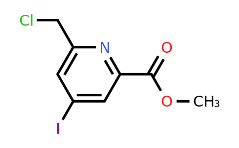 CAS 1393531-71-9 | Methyl 6-(chloromethyl)-4-iodopyridine-2-carboxylate