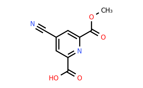 CAS 1393531-78-6 | 4-Cyano-6-(methoxycarbonyl)pyridine-2-carboxylic acid