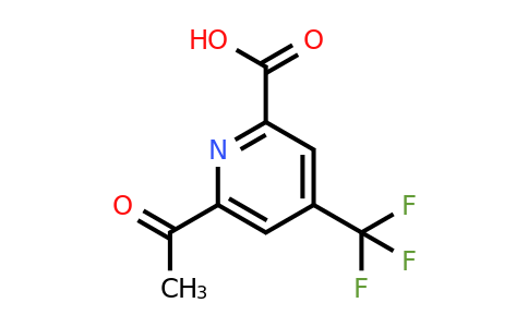CAS 1393531-82-2 | 6-Acetyl-4-(trifluoromethyl)pyridine-2-carboxylic acid