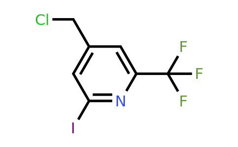 CAS 1393531-85-5 | 4-(Chloromethyl)-2-iodo-6-(trifluoromethyl)pyridine