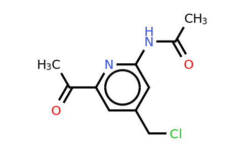 CAS 1393531-86-6 | N-[6-acetyl-4-(chloromethyl)pyridin-2-YL]acetamide
