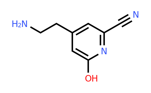 CAS 1393531-91-3 | 4-(2-Aminoethyl)-6-hydroxypyridine-2-carbonitrile