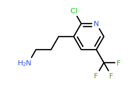 CAS 1393532-06-3 | 3-[2-Chloro-5-(trifluoromethyl)pyridin-3-YL]propan-1-amine