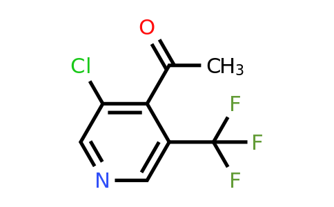 CAS 1393532-08-5 | 1-[3-Chloro-5-(trifluoromethyl)pyridin-4-YL]ethanone
