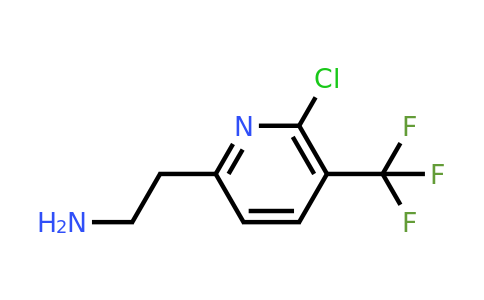 CAS 1393532-23-4 | 2-[6-Chloro-5-(trifluoromethyl)pyridin-2-YL]ethanamine