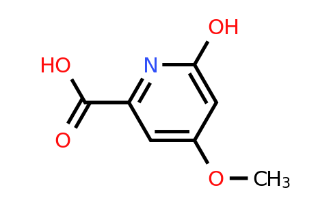 6-Hydroxy-4-methoxypyridine-2-carboxylic acid