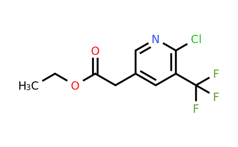 CAS 1393532-28-9 | Ethyl [6-chloro-5-(trifluoromethyl)pyridin-3-YL]acetate