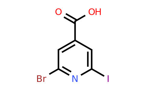 CAS 1393532-29-0 | 2-Bromo-6-iodoisonicotinic acid