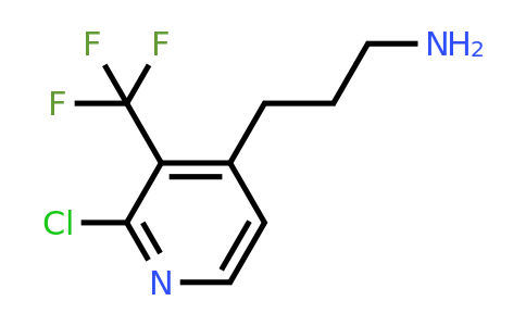 CAS 1393532-32-5 | 3-[2-Chloro-3-(trifluoromethyl)pyridin-4-YL]propan-1-amine