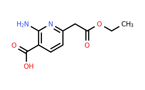 CAS 1393532-33-6 | 2-Amino-6-(2-ethoxy-2-oxoethyl)nicotinic acid