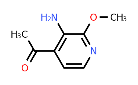 CAS 1393532-44-9 | 1-(3-Amino-2-methoxypyridin-4-YL)ethanone