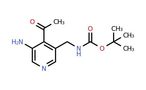 CAS 1393532-46-1 | Tert-butyl (4-acetyl-5-aminopyridin-3-YL)methylcarbamate