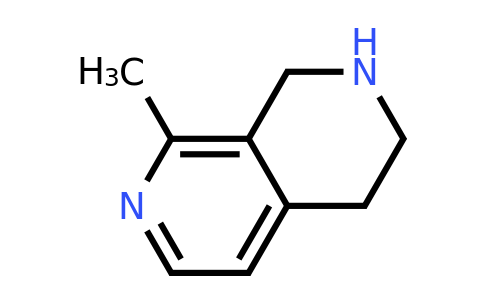 CAS 1393532-47-2 | 8-Methyl-1,2,3,4-tetrahydro-2,7-naphthyridine