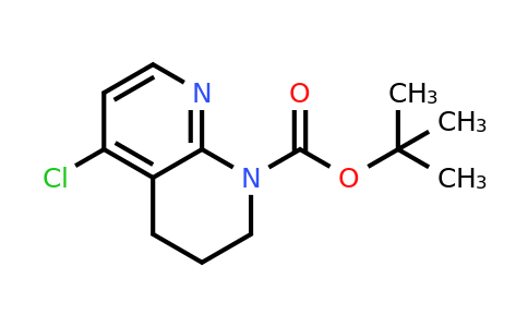 CAS 1393532-50-7 | Tert-butyl 5-chloro-3,4-dihydro-1,8-naphthyridine-1(2H)-carboxylate
