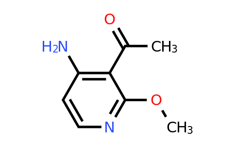 CAS 1393532-51-8 | 1-(4-Amino-2-methoxypyridin-3-YL)ethanone