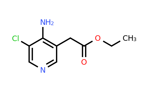 CAS 1393532-53-0 | Ethyl (4-amino-5-chloropyridin-3-YL)acetate