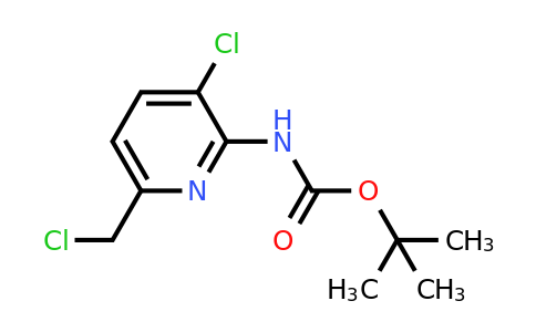 CAS 1393532-55-2 | Tert-butyl 3-chloro-6-(chloromethyl)pyridin-2-ylcarbamate