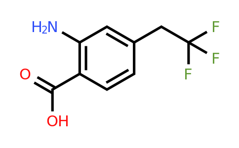 CAS 1393532-58-5 | 2-Amino-4-(2,2,2-trifluoroethyl)benzoic acid