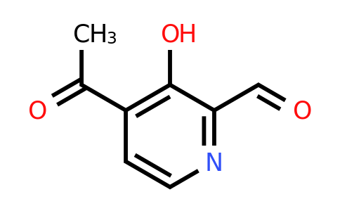 CAS 1393532-61-0 | 4-Acetyl-3-hydroxypyridine-2-carbaldehyde