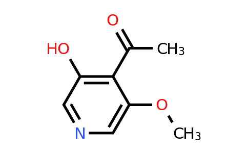 CAS 1393532-63-2 | 1-(3-Hydroxy-5-methoxypyridin-4-YL)ethanone