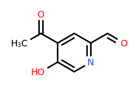 CAS 1393532-64-3 | 4-Acetyl-5-hydroxypyridine-2-carbaldehyde