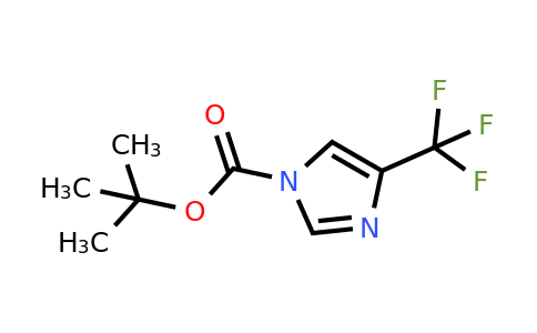 CAS 1393532-66-5 | Tert-butyl 4-(trifluoromethyl)-1H-imidazole-1-carboxylate