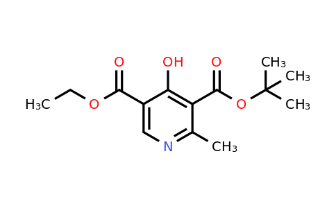 CAS 1393532-68-7 | 3-Tert-butyl 5-ethyl 4-hydroxy-2-methylpyridine-3,5-dicarboxylate