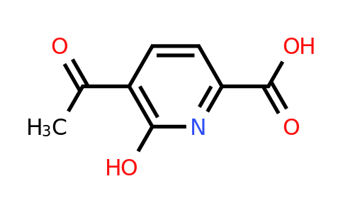 CAS 1393532-69-8 | 5-Acetyl-6-hydroxypyridine-2-carboxylic acid