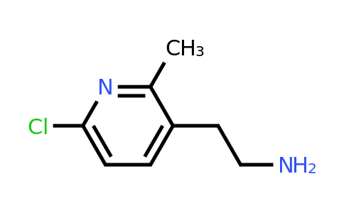 CAS 1393532-71-2 | 2-(6-Chloro-2-methylpyridin-3-YL)ethanamine