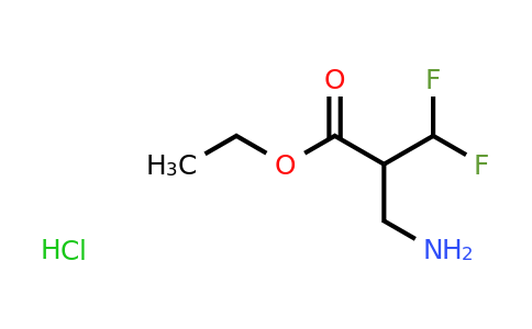 CAS 1393532-78-9 | Ethyl 2-(aminomethyl)-3,3-difluoropropanoate hydrochloride