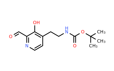 CAS 1393532-82-5 | Tert-butyl 2-(2-formyl-3-hydroxypyridin-4-YL)ethylcarbamate