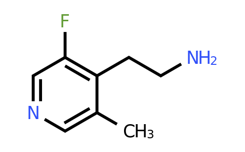 CAS 1393532-86-9 | 2-(3-Fluoro-5-methylpyridin-4-YL)ethanamine