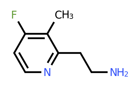 CAS 1393532-88-1 | 2-(4-Fluoro-3-methylpyridin-2-YL)ethanamine