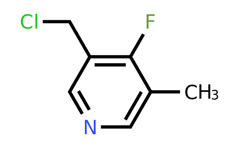 CAS 1393532-91-6 | 3-(Chloromethyl)-4-fluoro-5-methylpyridine