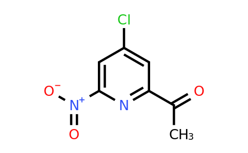 CAS 1393532-93-8 | 1-(4-Chloro-6-nitropyridin-2-YL)ethanone