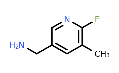 CAS 1393532-95-0 | (6-Fluoro-5-methylpyridin-3-YL)methylamine