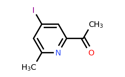 CAS 1393532-96-1 | 1-(4-Iodo-6-methylpyridin-2-YL)ethanone
