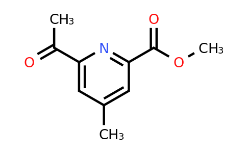 CAS 1393533-00-0 | Methyl 6-acetyl-4-methylpyridine-2-carboxylate
