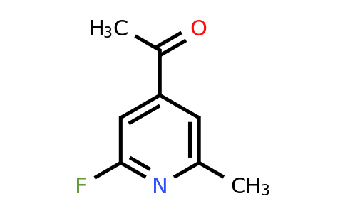 CAS 1393533-03-3 | 1-(2-Fluoro-6-methylpyridin-4-YL)ethanone
