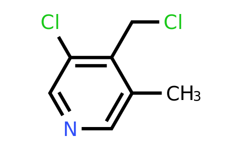 CAS 1393533-05-5 | 3-Chloro-4-(chloromethyl)-5-methylpyridine