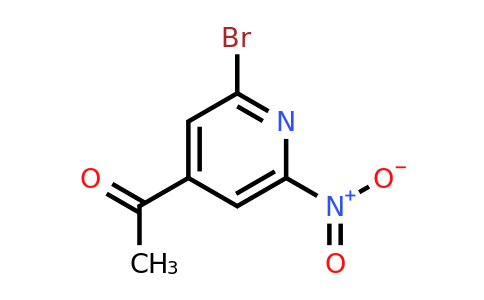 CAS 1393533-06-6 | 1-(2-Bromo-6-nitropyridin-4-YL)ethanone