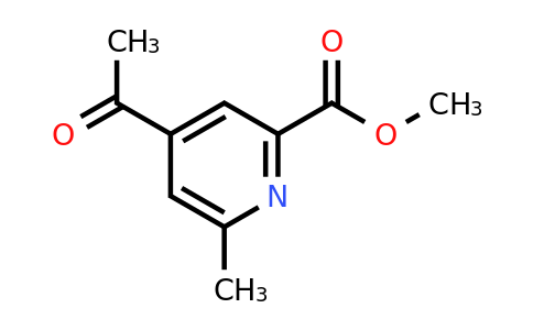 CAS 1393533-10-2 | Methyl 4-acetyl-6-methylpyridine-2-carboxylate