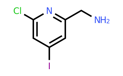 CAS 1393533-12-4 | (6-Chloro-4-iodopyridin-2-YL)methylamine