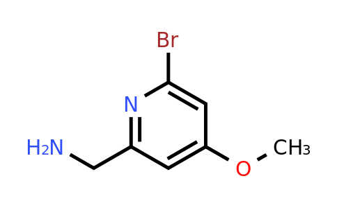 CAS 1393533-14-6 | (6-Bromo-4-methoxypyridin-2-YL)methylamine